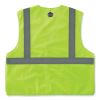 GloWear 8215BA-S Single Size Class 2 Economy Breakaway Mesh Vest, Polyester, 2X-Large, Lime, Ships in 1-3 Business Days2