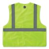 GloWear 8215BA-S Single Size Class 2 Economy Breakaway Mesh Vest, Polyester, 4X-Large, Lime, Ships in 1-3 Business Days2