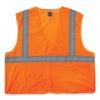 GloWear 8215BA-S Single Size Class 2 Economy Breakaway Mesh Vest, Polyester, 3X-Large, Orange, Ships in 1-3 Business Days2