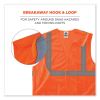 GloWear 8215BA-S Single Size Class 2 Economy Breakaway Mesh Vest, Polyester, 3X-Large, Orange, Ships in 1-3 Business Days4