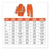 GloWear 8376K Lightweight HV Rain Suit, X-Large, Orange, Ships in 1-3 Business Days6