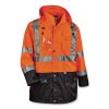 GloWear 8386 Class 3 Hi-Vis Outer Shell Jacket, Polyester, X-Large, Orange, Ships in 1-3 Business Days2
