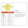 GloWear 8386 Class 3 Hi-Vis Outer Shell Jacket, Polyester, 3X-Large, Orange, Ships in 1-3 Business Days2