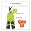 GloWear 8928 Class E Hi-Vis Insulated Bibs, 4X-Large, Lime, Ships in 1-3 Business Days7