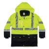 GloWear 8388 Class 3/2 Hi-Vis Thermal Jacket Kit, Small, Lime, Ships in 1-3 Business Days4