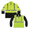 GloWear 8388 Class 3/2 Hi-Vis Thermal Jacket Kit, 2X-Large, Lime, Ships in 1-3 Business Days2