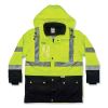 GloWear 8388 Class 3/2 Hi-Vis Thermal Jacket Kit, 3X-Large, Lime, Ships in 1-3 Business Days4