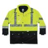 GloWear 8388 Class 3/2 Hi-Vis Thermal Jacket Kit, 4X-Large, Lime, Ships in 1-3 Business Days6