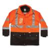 GloWear 8388 Class 3/2 Hi-Vis Thermal Jacket Kit, Small, Orange, Ships in 1-3 Business Days6