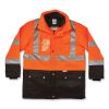 GloWear 8388 Class 3/2 Hi-Vis Thermal Jacket Kit, Large, Orange, Ships in 1-3 Business Days6