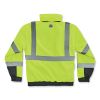 GloWear 8381 Class 3 Hi-Vis 4-in-1 Quilted Bomber Jacket, Lime, Medium, Ships in 1-3 Business Days2