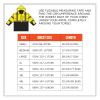 GloWear 8381 Class 3 Hi-Vis 4-in-1 Quilted Bomber Jacket, Lime, X-Large, Ships in 1-3 Business Days8