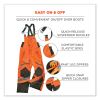 GloWear 8928 Class E Hi-Vis Insulated Bibs, Small, Orange, Ships in 1-3 Business Days5