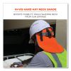 GloWear 8006 Hi-Vis Hard Hat Neck Shade, 12.25 x 10.5, Orange, Ships in 1-3 Business Days2