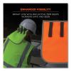 GloWear 8006 Hi-Vis Hard Hat Neck Shade, 12.25 x 10.5, Orange, Ships in 1-3 Business Days3