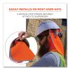 GloWear 8006 Hi-Vis Hard Hat Neck Shade, 12.25 x 10.5, Orange, Ships in 1-3 Business Days4