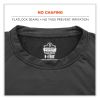 N-Ferno 6435 Midweight Long Sleeve Base Layer Shirt, 3X-Large, Black, Ships in 1-3 Business Days6