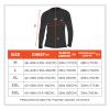 N-Ferno 6435 Midweight Long Sleeve Base Layer Shirt, 3X-Large, Black, Ships in 1-3 Business Days8
