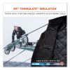 N-Ferno 6466 Thermal Jacket with 500D Nylon Shell, Large, Black, Ships in 1-3 Business Days5