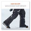N-Ferno 6471 Thermal Bibs with 500D Nylon Shell, Small, Black, Ships in 1-3 Business Days6