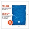 Chill-Its 6487 Cooling Performance Knit Multi-Band, Polyester/Spandex, One Size Fits Most, Blue, Ships in 1-3 Business Days10