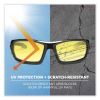Skullerz Odin Safety Glasses, Black Nylon Impact Frame, Yellow Polycarbonate Lens, Ships in 1-3 Business Days8