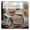 Skullerz Odin Safety Glasses, Matte Gray Nylon Impact Frame, Clear Polycarbonate Lens, Ships in 1-3 Business Days6