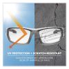 Skullerz Odin Safety Glasses, Matte Gray Nylon Impact Frame, Clear Polycarbonate Lens, Ships in 1-3 Business Days8