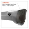 Skullerz Odin Safety Glasses, White Nylon Impact Frame, Smoke Polycarbonate Lens, Ships in 1-3 Business Days4