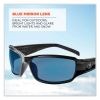 Skullerz Thor Safety Glasses, Black Nylon Impact Frame, Blue Mirror Polycarbonate Lens, Ships in 1-3 Business Days5