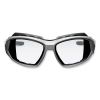 Skullerz Loki Safety Glasses/Goggles, Matte Gray Nylon Impact Frame, Clear Polycarbonate Lens, Ships in 1-3 Business Days6