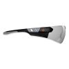 Skullerz Saga Frameless Safety Glasses, Black Nylon Impact Frame, AntiFog Indr/Outdr Polycarb Lens,Ships in 1-3 Business Days8