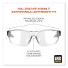 Skullerz Vali Frameless Safety Glasses, Matte Black Nylon Impact Frame, Clear Polycarbonate Lens, Ships in 1-3 Business Days5
