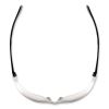 Skullerz Vali Frameless Safety Glasses, Black Nylon Impact Frame, Anti-Fog Clear Polycarb Lens, Ships in 1-3 Business Days7