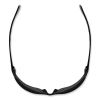 Skullerz Vali Frameless Safety Glasses, Matte Black Nylon Impact Frame, Smoke Polycarbonate Lens, Ships in 1-3 Business Days7