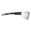 Skullerz Vali Frameless Safety Glasses, Black Nylon Impact Frame, Indoor/Outdoor Polycarb Lens, Ships in 1-3 Business Days3