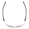Skullerz Vali Frameless Safety Glasses, Black Nylon Impact Frame, Indoor/Outdoor Polycarb Lens, Ships in 1-3 Business Days5