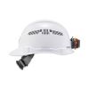 Skullerz 8972LED Class C Hard Hat Cap Style with LED Light, White, Ships in 1-3 Business Days6