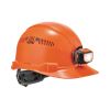 Skullerz 8972LED Class C Hard Hat Cap Style with LED Light, Orange, Ships in 1-3 Business Days2
