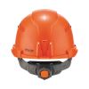 Skullerz 8972LED Class C Hard Hat Cap Style with LED Light, Orange, Ships in 1-3 Business Days3