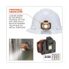 Skullerz 8971LED Class E Hard Hat Full Brim with LED Light, White, Ships in 1-3 Business Days7
