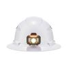 Skullerz 8973LED Class C Hard Hat Full Brim with LED Light, White, Ships in 1-3 Business Days2