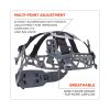 Skullerz 8974 Class E Safety Helmet, 6-Point Ratchet Suspension, White, Ships in 1-3 Business Days6