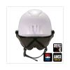 Skullerz 8974V Class E Safety Helmet w/8991 Visor Kit, Smoke Lens, 6-Pt Ratchet Suspension, White, Ships in 1-3 Business Days7