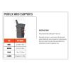 ProFlex 4010 Double Strap Wrist Support, Medium, Fits Left Hand, Black, Ships in 1-3 Business Days3