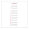 Monthly Planner Whiteboard with Radius Corners, 36 x 24, White/Red/Black Surface, Ships in 7-10 Business Days3