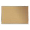 Aluminum-Frame Natural Corkboard, 60.5 x 48.5, Tan Surface, Satin Aluminum Frame, Ships in 7-10 Business Days4