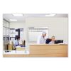 OR Schedule Magnetic Whiteboard, 96.5 x 48.5, White/Gray Surface, Satin Aluminum Frame, Ships in 7-10 Business Days4