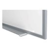Magnetic Porcelain Whiteboard with Satin Aluminum Frame and Map Rail, 144.59 x 60.47, White Surface, Ships in 7-10 Bus Days2