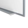 Magnetic Porcelain Whiteboard with Aluminum Frame, 144.59 x 60.47, White Surface, Satin Aluminum Frame,Ships in 7-10 Bus Days2